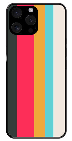 Muted Rainbow Metal Mobile Case for iPhone 15 Pro Max