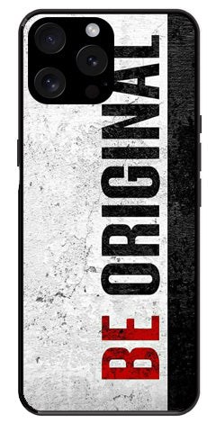 Be Original Metal Mobile Case for iPhone 15 Pro Max