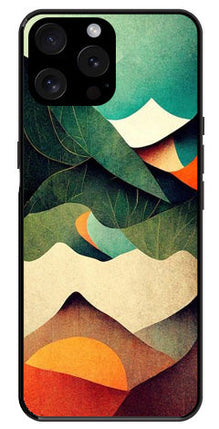 MultiColor Pattern Metal Mobile Case for iPhone 15 Pro Max