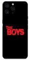 The Boys Metal Mobile Case for iPhone 15 Pro Max