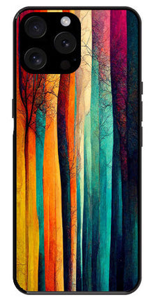 Modern Art Colorful Metal Mobile Case for iPhone 15 Pro Max