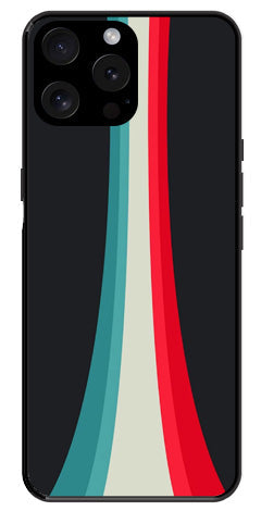 Modern Art Colorful Metal Mobile Case for iPhone 15 Pro