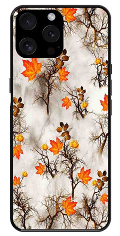 Autumn leaves Metal Mobile Case for iPhone 15 Pro Max