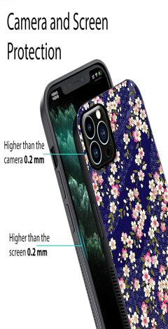 Flower Design Metal Mobile Case for iPhone 15 Pro Max