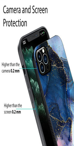Blue Marble Metal Mobile Case for iPhone 15 Pro Max