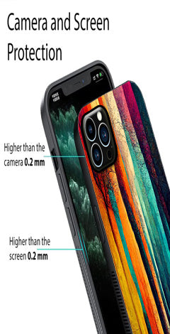 Modern Art Colorful Metal Mobile Case for iPhone 15 Pro Max