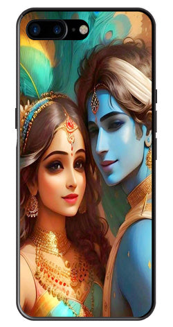 Lord Radha Krishna Metal Mobile Case for iPhone 8 Plus
