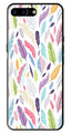 Colorful Feathers Metal Mobile Case for iPhone 8 Plus