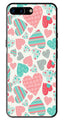 Hearts Pattern Metal Mobile Case for iPhone 8 Plus