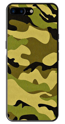 Army Pattern Metal Mobile Case for iPhone 8 Plus