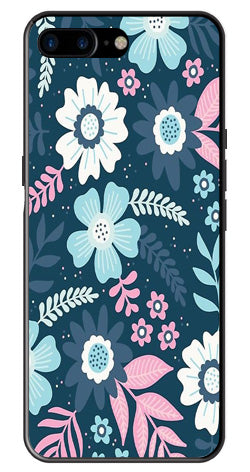 Flower Leaves Design Metal Mobile Case for iPhone 7 Plus