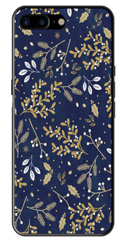 Floral Pattern  Metal Mobile Case for iPhone 8 Plus