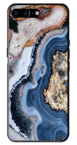 Marble Design Metal Mobile Case for iPhone 8 Plus