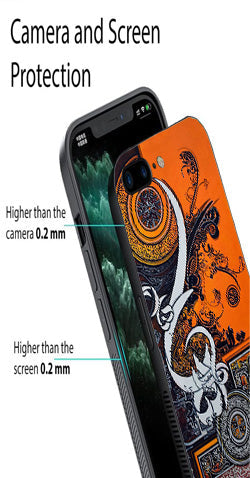 Qalander Art Metal Mobile Case for iPhone 8 Plus