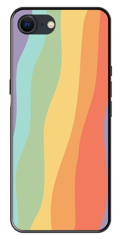 Muted Rainbow Metal Mobile Case for iPhone 8