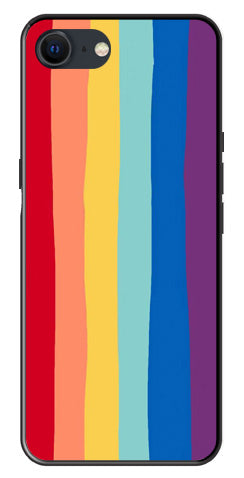 Rainbow MultiColor Metal Mobile Case for iPhone SE 2020