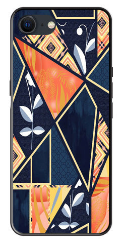 Marble Design Metal Mobile Case for iPhone SE 2020