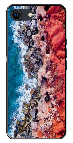 Sea Shore Metal Mobile Case for iPhone SE 2020