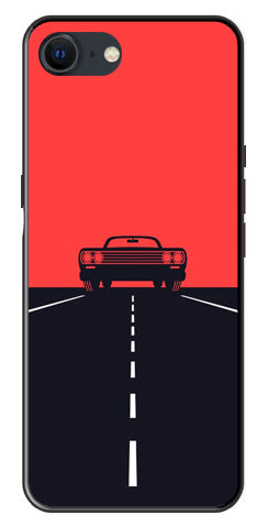 Car Lover Metal Mobile Case for iPhone SE 2020