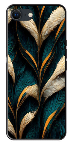 Feathers Metal Mobile Case for iPhone SE 2020