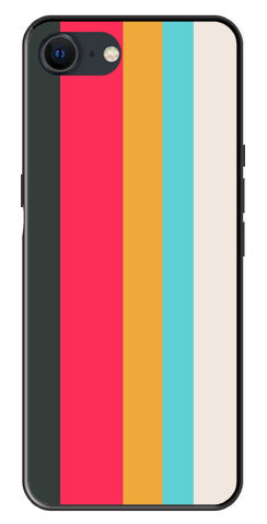 Muted Rainbow Metal Mobile Case for iPhone SE 2020