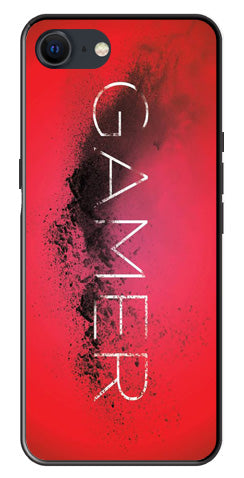 Gamer Pattern Metal Mobile Case for iPhone 8