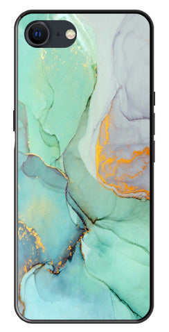 Marble Design Metal Mobile Case for iPhone SE 2020