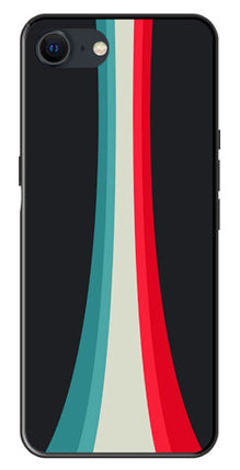 Modern Art Colorful Metal Mobile Case for iPhone SE 2020