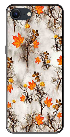 Autumn leaves Metal Mobile Case for iPhone SE 2020