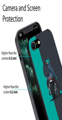 Bike Lover Metal Mobile Case for iPhone SE 2020