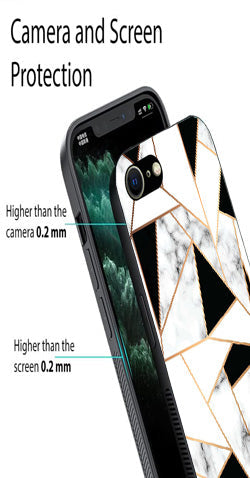 Marble Design2 Metal Mobile Case for iPhone SE 2020