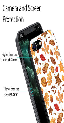Autumn Leaf Metal Mobile Case for iPhone 8