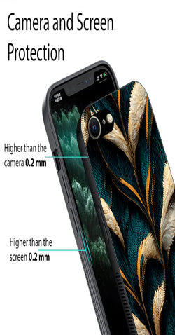 Feathers Metal Mobile Case for iPhone 8