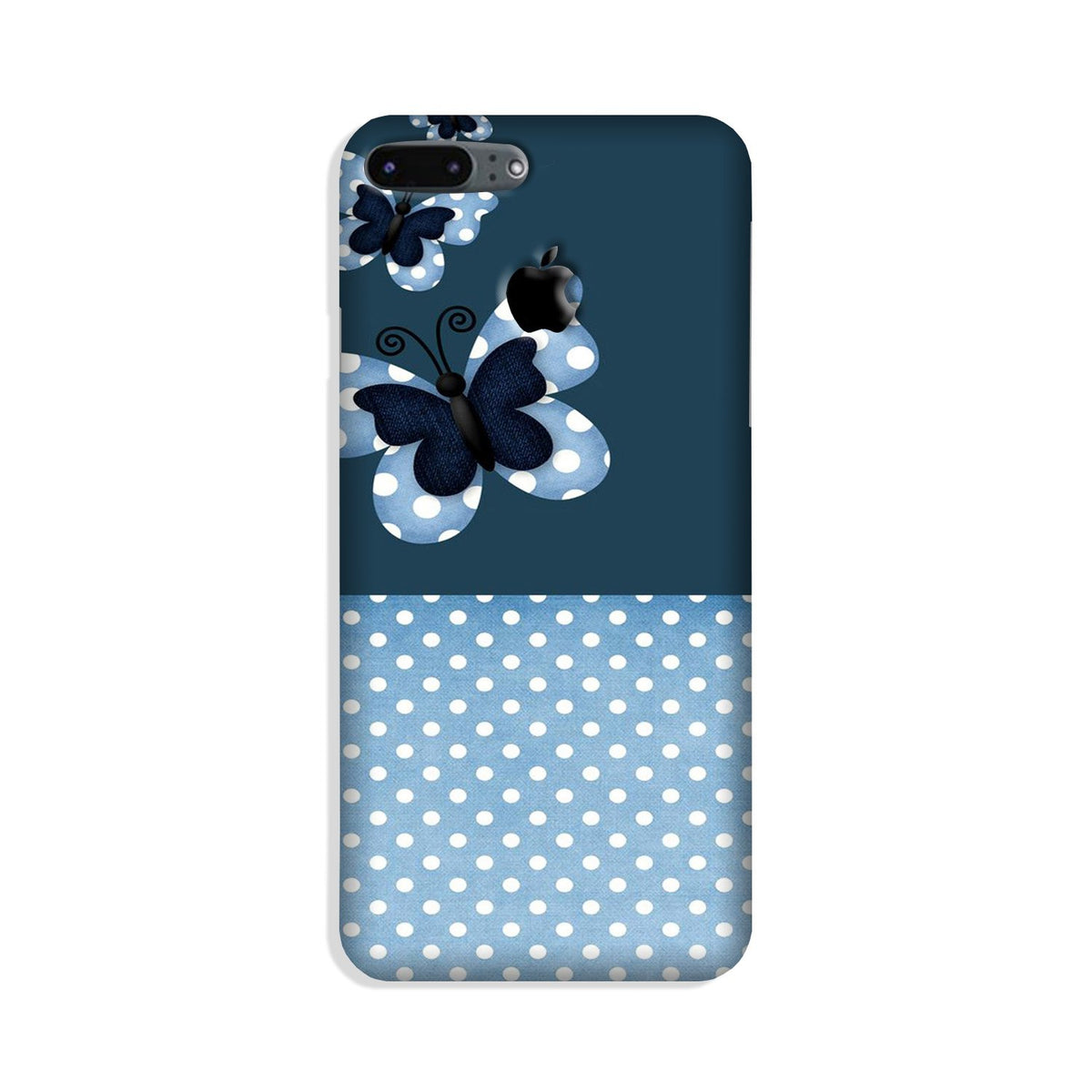 White dots Butterfly Case for iP7_7slogo