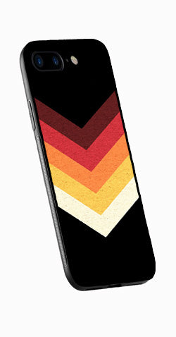 MultiColor Arrow Metal Mobile Case for iPhone 8 Plus  (Design No -04)