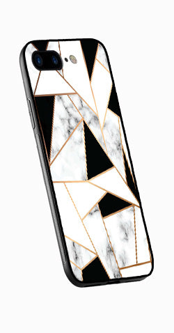 Marble Design2 Metal Mobile Case for iPhone 7 Plus  (Design No -08)