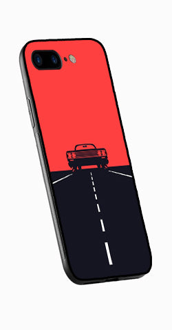 Car Lover Metal Mobile Case for iPhone 7 Plus  (Design No -21)