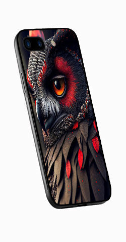 Owl Design Metal Mobile Case for iPhone 7 Plus  (Design No -26)