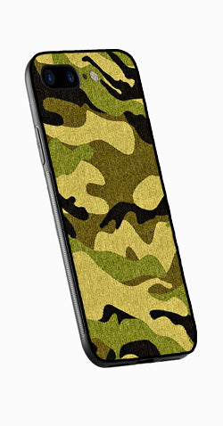 Army Pattern Metal Mobile Case for iPhone 7 Plus  (Design No -35)
