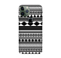 Black white Pattern Case for iPhone 11 Pro Max logo cut
