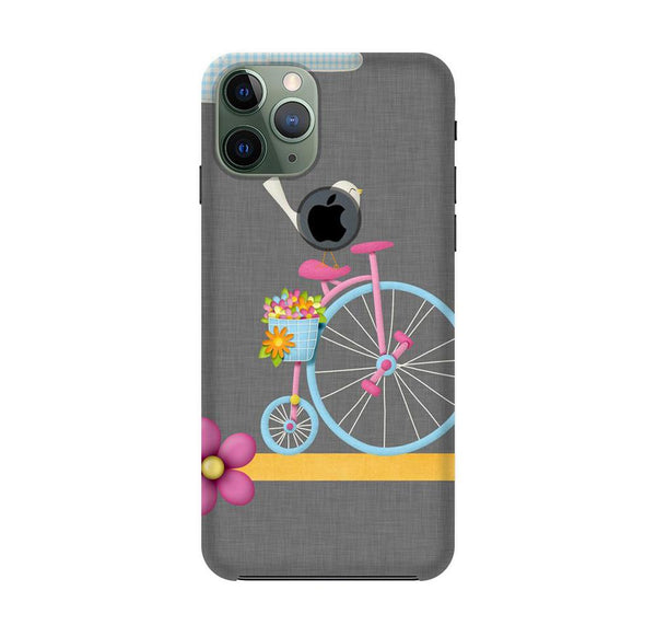 Sparron with cycle Case for iPhone 11 Pro Max logo cut