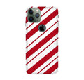 Red White Case for iPhone 11 Pro Max logo cut