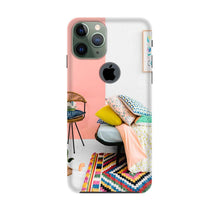 Home Décor Mobile Back Case for iPhone 11 Pro Max logo cut (Design - 60)