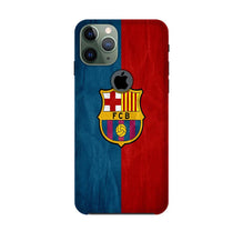 FCB Football Mobile Back Case for iPhone 11 Pro Max logo cut  (Design - 123)