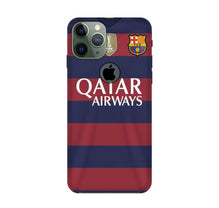 Qatar Airways Mobile Back Case for iPhone 11 Pro Max logo cut  (Design - 160)