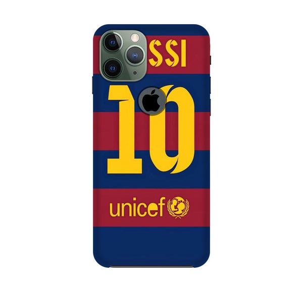 Messi Case for iPhone 11 Pro Max logo cut  (Design - 172)