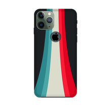 Slider Mobile Back Case for iPhone 11 Pro Max logo cut (Design - 189)