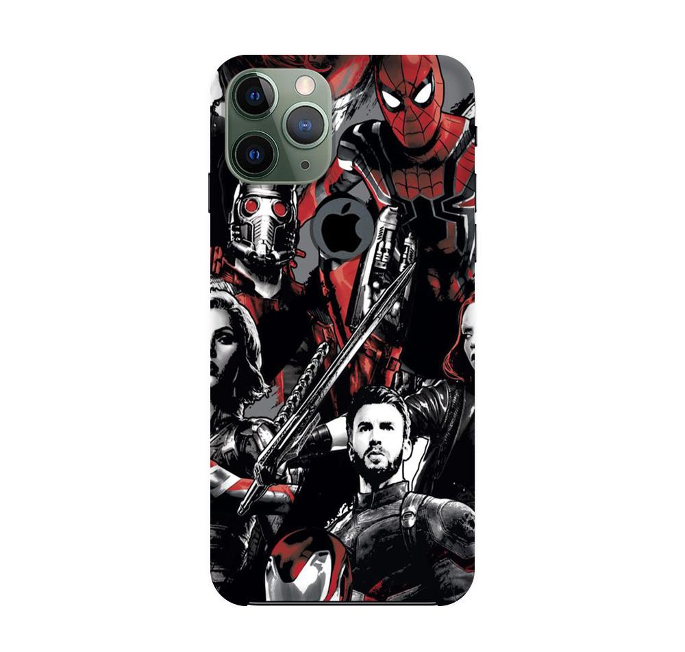 Avengers Case for iPhone 11 Pro Max logo cut (Design - 190)