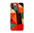 Modern Art Case for iPhone 11 Pro Max logo cut (Design - 203)