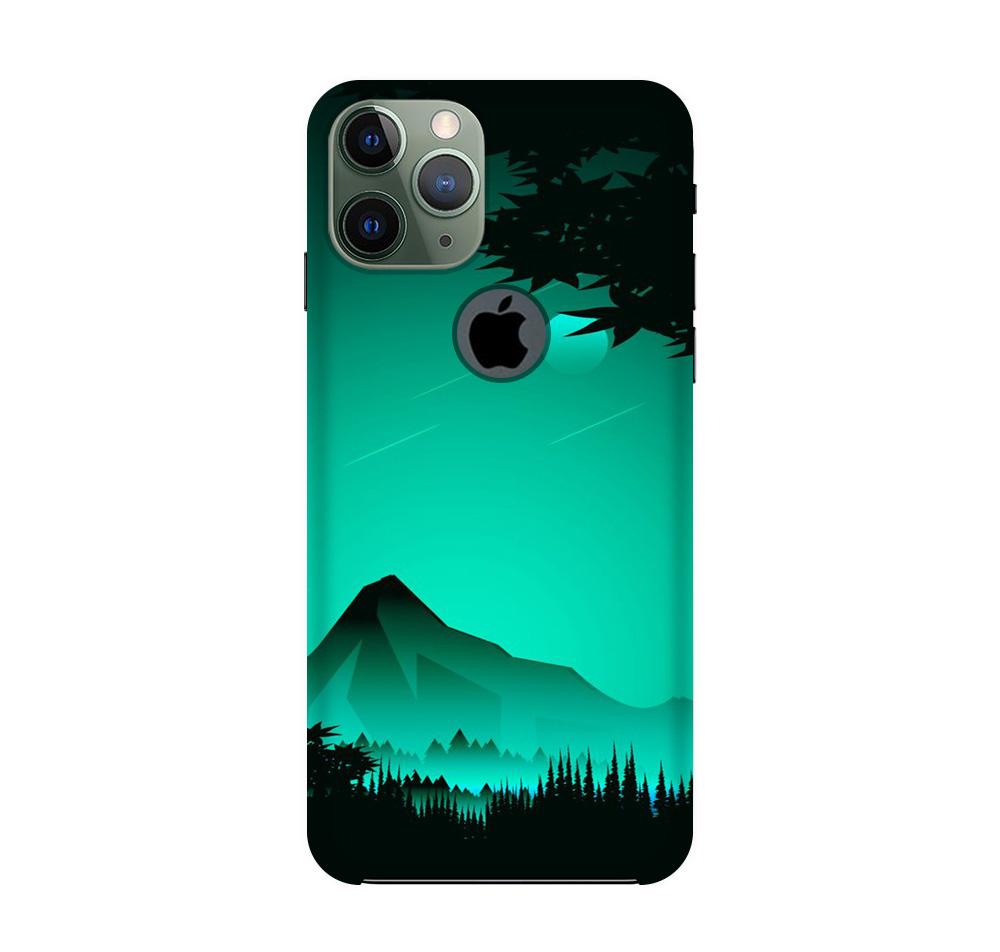 Moon Mountain Case for iPhone 11 Pro Max logo cut (Design - 204)